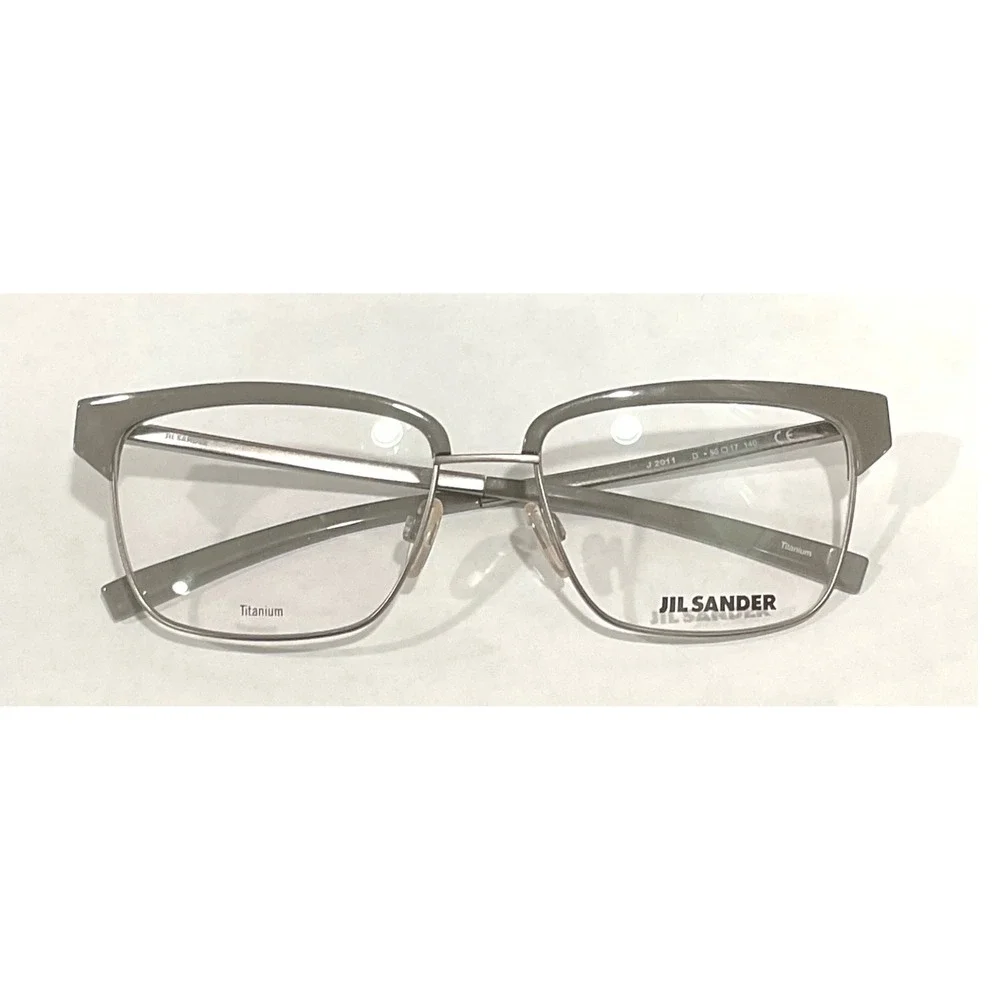 JIL SANDER J2011 D 56 17 140 womens mens unisex eyeglass frames only gray‎ NE